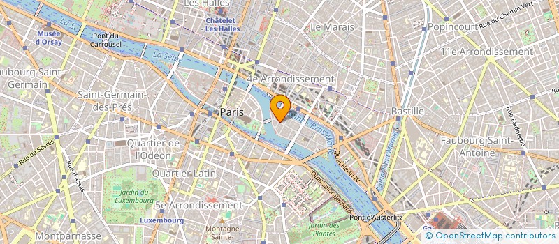 localisation de l'entreprise CBO  PARIS