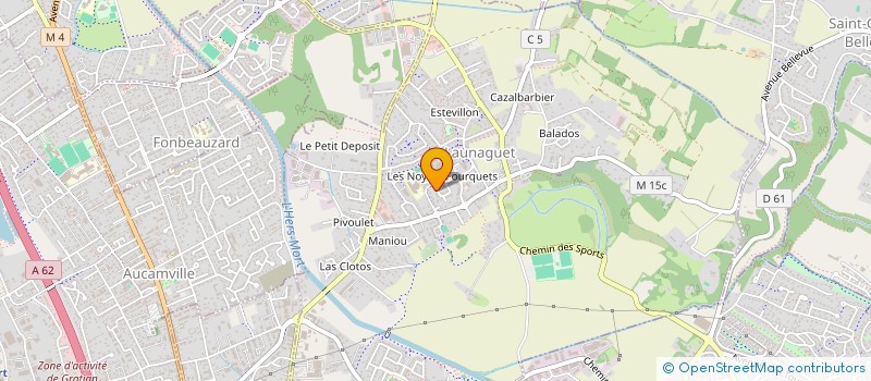 localisation de l'entreprise CBO TOULOUSE à SAINT-ALBAN