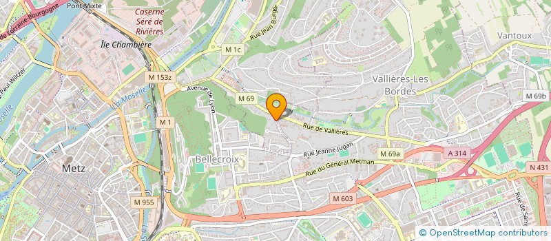 localisation de l'entreprise CBP INVEST  SAINT-JULIEN-LES-METZ