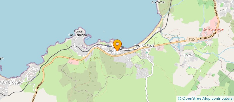 localisation de l'entreprise CBPAR2 à L'ILE ROUSSE