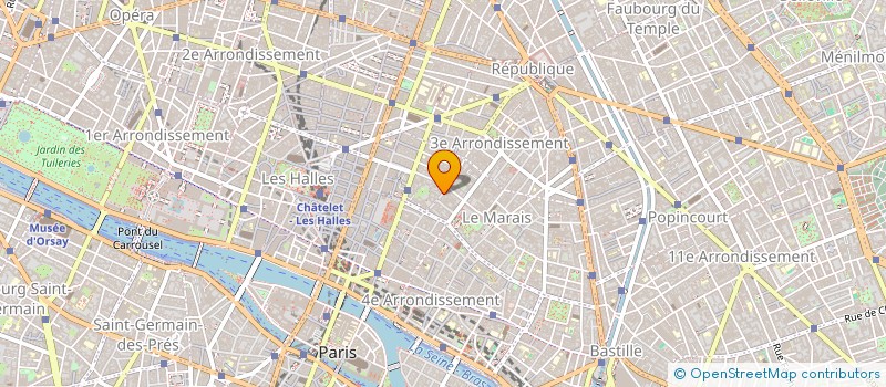 localisation de l'entreprise CBPSYS  PARIS