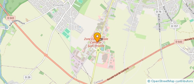localisation de l'entreprise CBR'1 à CAMBRAI