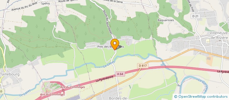 localisation de l'entreprise CBR 2  BORDES-DE-RIVIERE