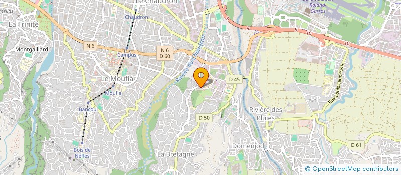 localisation de l'entreprise CBR à SAINT-DENIS