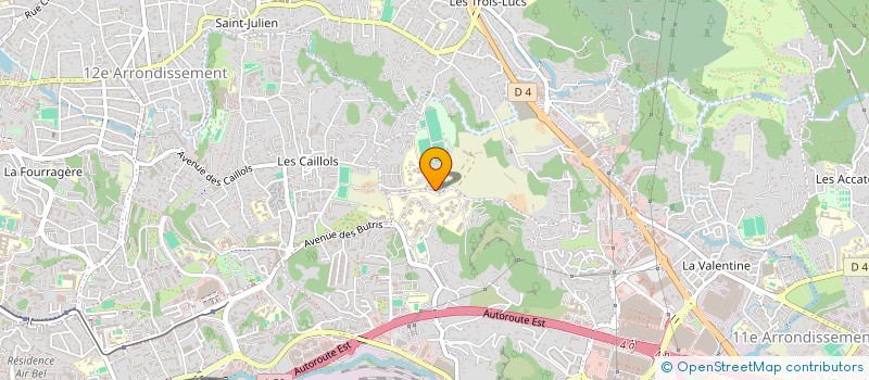 localisation de l'entreprise CBR 927 à MARSEILLE