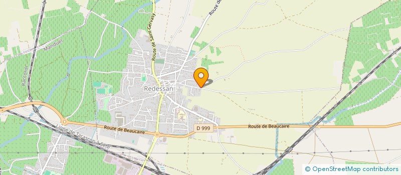 localisation de l'entreprise CBR  REDESSAN
