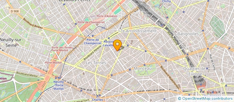 localisation de l'entreprise CBR RESEARCH à NEUILLY-SUR-SEINE
