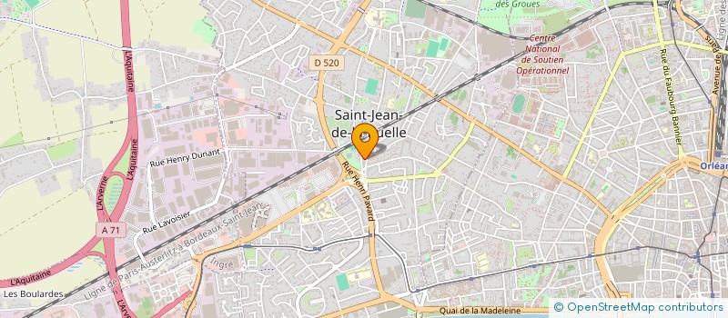 localisation de l'entreprise CBR45 COUVERTURE à SAINT-JEAN-DE-LA-RUELLE