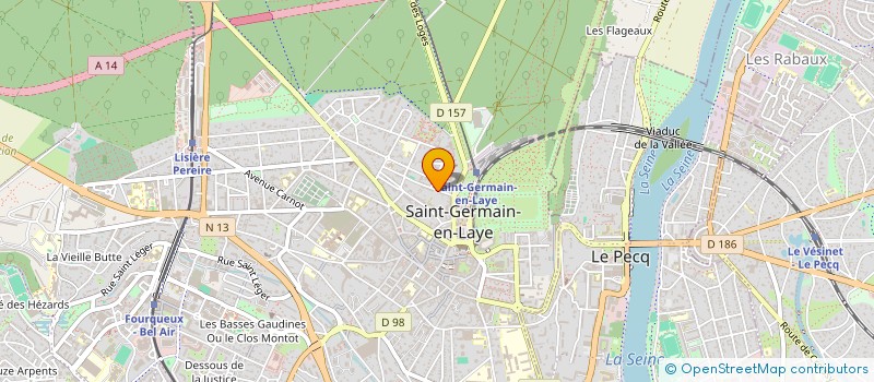 localisation de l'entreprise CBRC  SAINT-GERMAIN-EN-LAYE