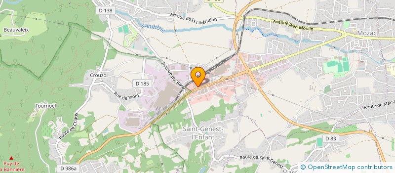 localisation de l'entreprise CBRG  BEAUMONT