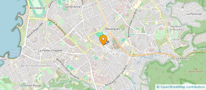 localisation de l'entreprise CBRJR DISTRIBUTION à MARSEILLE