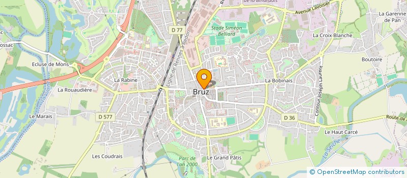 localisation de l'entreprise CBRUZ  BRUZ