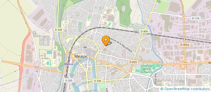 localisation de l'entreprise CBS à MEAUX