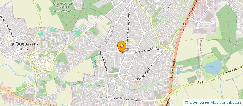 localisation de l'entreprise CBS-77 à PONTAULT-COMBAULT