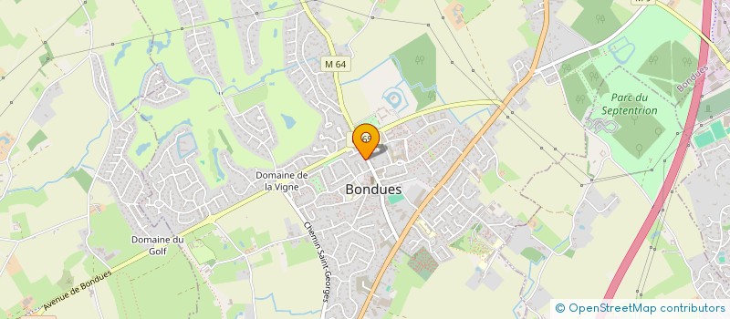 localisation de l'entreprise CBS  BONDUES