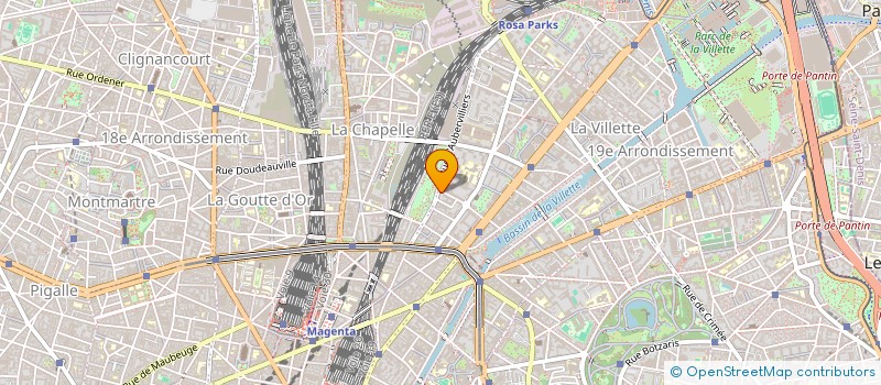 localisation de l'entreprise CBS  PARIS