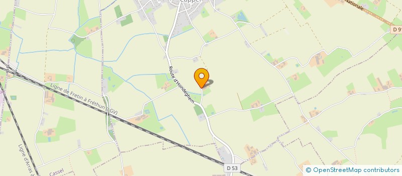 localisation de l'entreprise CBS  SAINTE-MARIE-CAPPEL