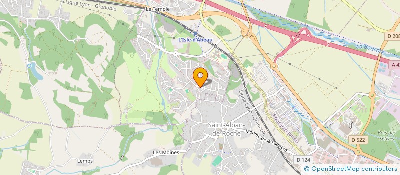 localisation de l'entreprise CBS AUDIT EXPERTISE à L'ISLE-D'ABEAU