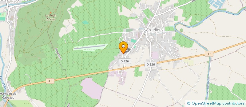 localisation de l'entreprise CBS AVANTAGE  MARCORIGNAN