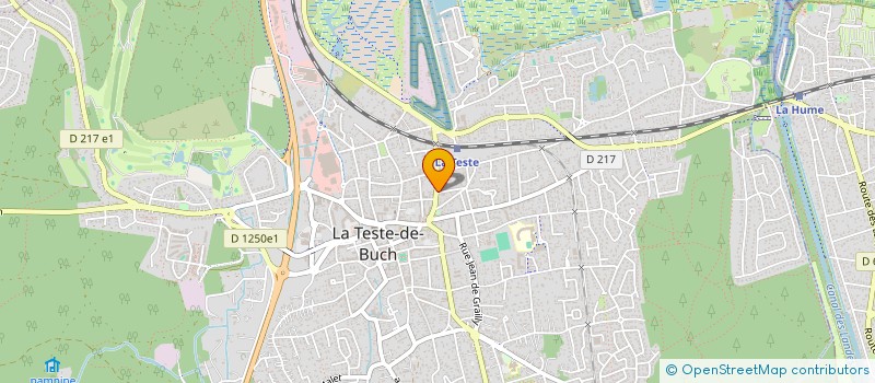 localisation de l'entreprise CBS CHIMIE à LA TESTE-DE-BUCH