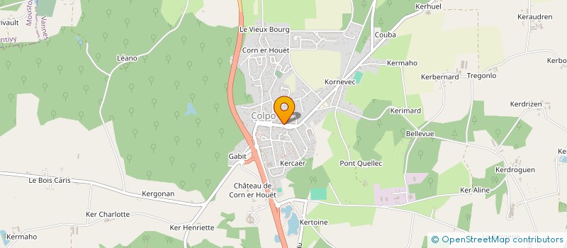 localisation de l'entreprise CBS COLPO  COLPO