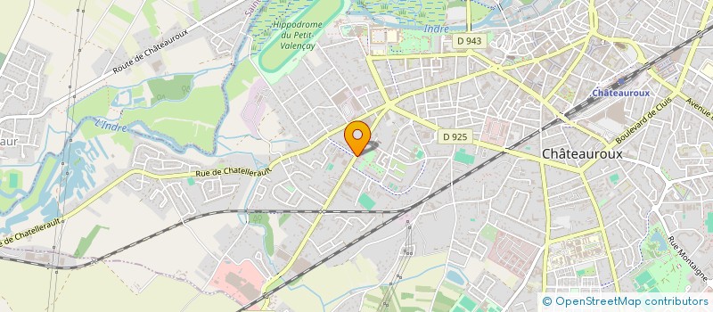 localisation de l'entreprise CBS CONSEILS  CHATEAUROUX