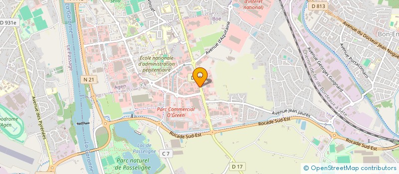 localisation de l'entreprise CBS COPRO  BOE