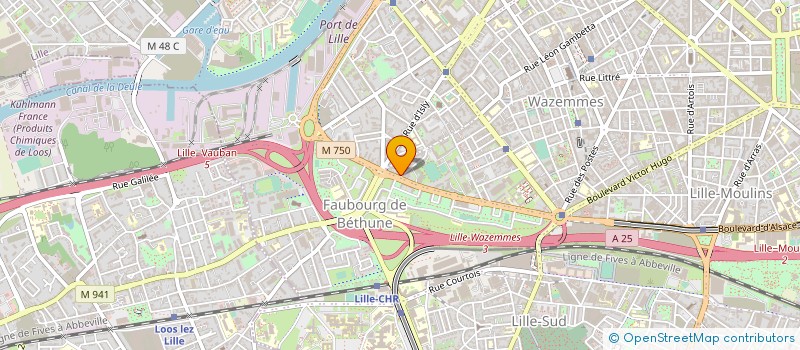 localisation de l'entreprise CBS COPY  LILLE