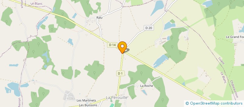 localisation de l'entreprise CBS DISTRIBUTIONS à LA PEROUILLE