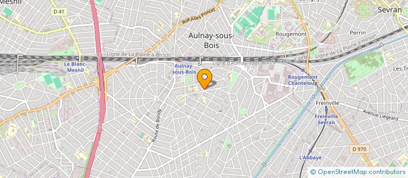 localisation de l'entreprise CBS ELEC à AULNAY-SOUS-BOIS