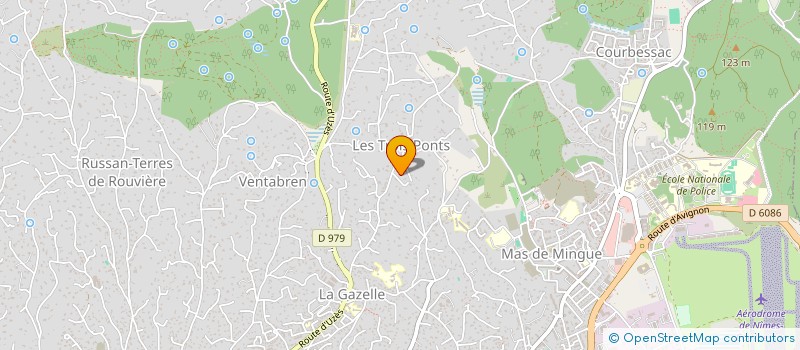 localisation de l'entreprise CBS ENERGIE  NIMES