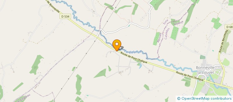 localisation de l'entreprise CBS FOALS  BONNEVILLE-LA-LOUVET