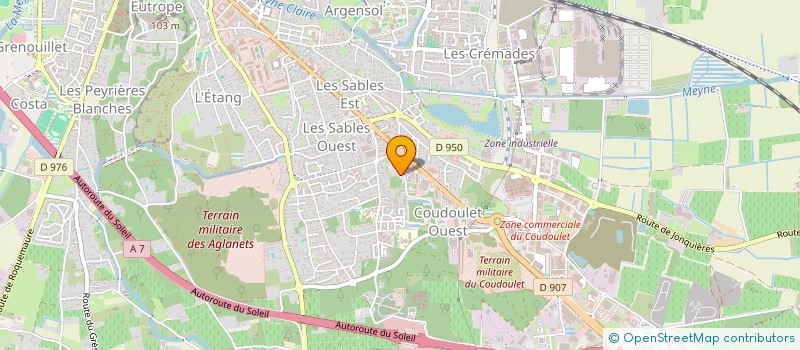 localisation de l'entreprise CBS GESTION  CHATEAUNEUF-DU-PAPE