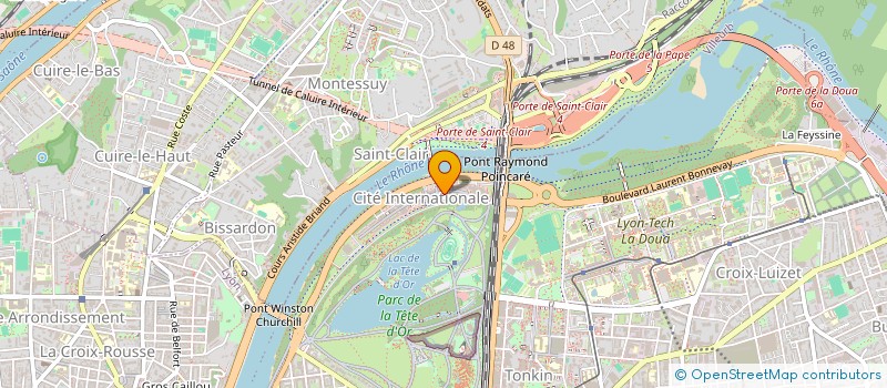 localisation de l'entreprise CBS HOLDING à LYON