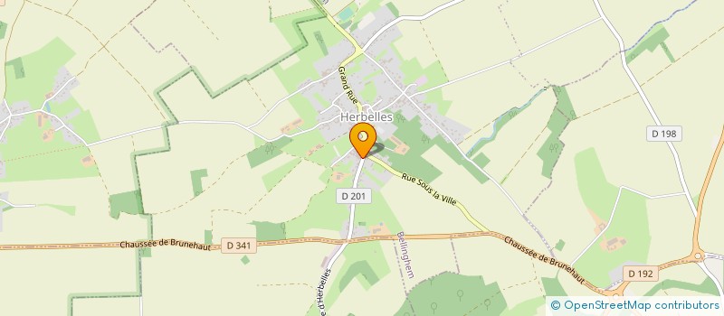 localisation de l'entreprise CBS INGREDIENTS  BELLINGHEM