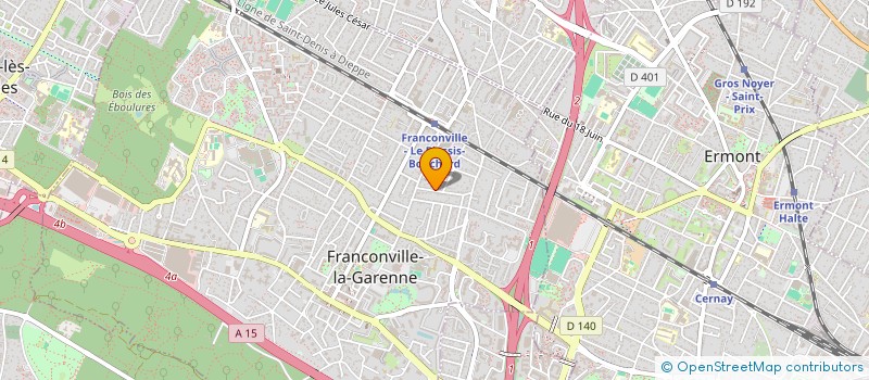 localisation de l'entreprise CBS MULTITECH à FRANCONVILLE LA GARENNE