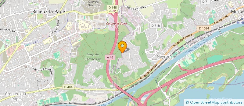 localisation de l'entreprise CBS PLOMBERIE  NEYRON