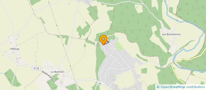 localisation de l'entreprise CBSD MENUISERIES  LE VAL-DORE