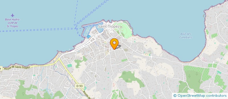 localisation de l'entreprise CBST  SAINT-TROPEZ