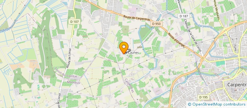 localisation de l'entreprise CBT LOGISTIC  LORIOL-DU-COMTAT