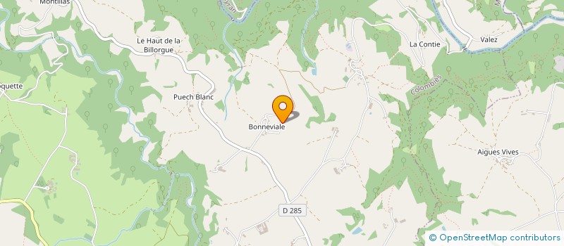 localisation de l'entreprise CBU  COLOMBIES