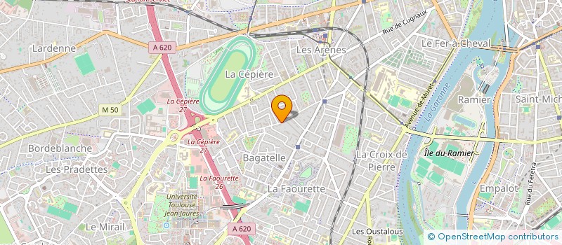localisation de l'entreprise CBUILDING à TOULOUSE