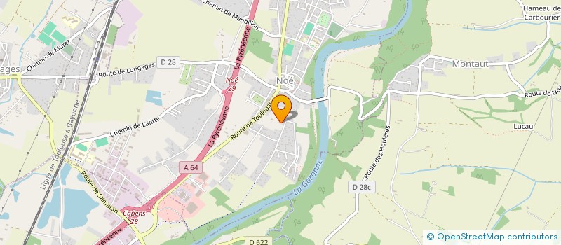 localisation de l'entreprise CBV'LOC  NOE