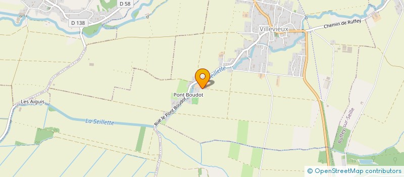 localisation de l'entreprise CBV TRAVAUX AGRICOLES  VILLEVIEUX