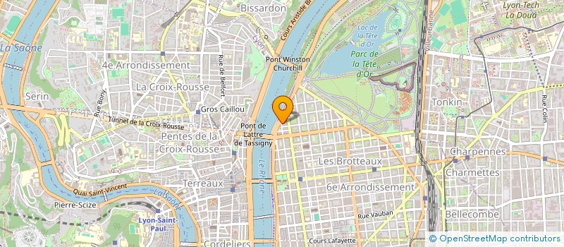 localisation de l'entreprise CBX  LYON