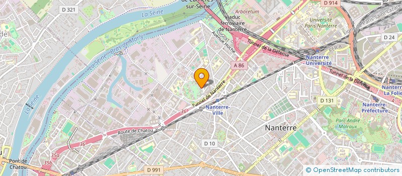 localisation de l'entreprise CBX DISTRIBUTION  NANTERRE