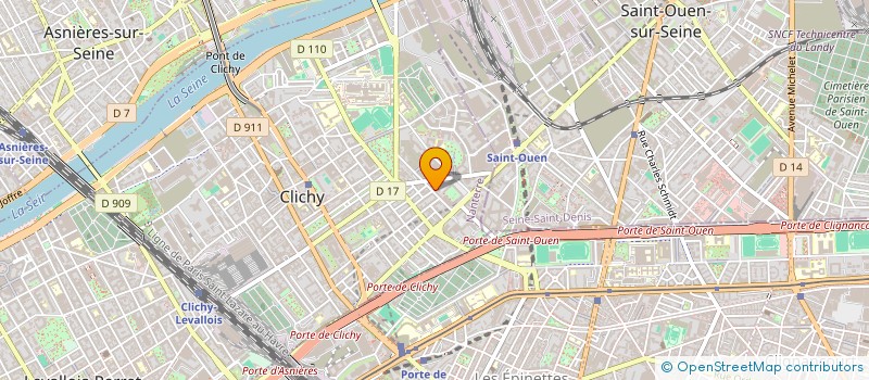 localisation de l'entreprise CBY à CLICHY