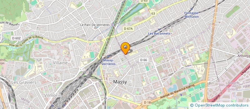 localisation de l'entreprise CBZ CONSULTING à ANTONY