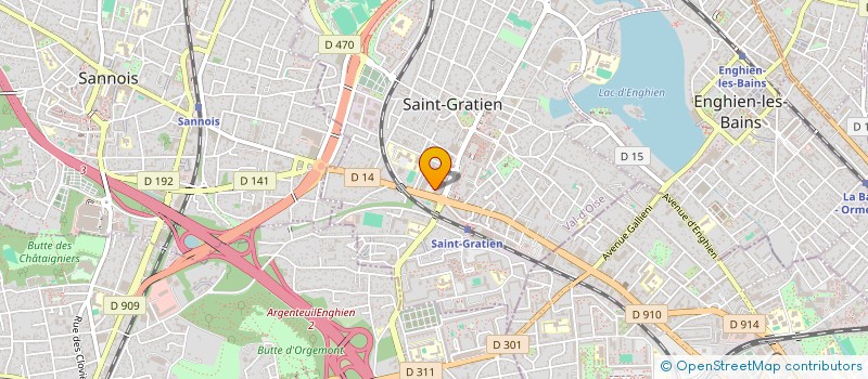 localisation de l'entreprise CBZ HOLDING  SAINT-GRATIEN