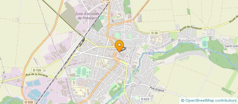 localisation de l'entreprise CC ARCENCIEL à PITHIVIERS